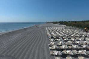 On the beach