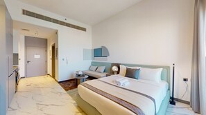 1 bedroom, iron/ironing board, free WiFi, bed sheets