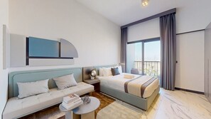1 Schlafzimmer, Bügeleisen/Bügelbrett, kostenloses WLAN, Bettwäsche