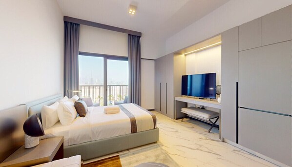 1 bedroom, iron/ironing board, free WiFi, bed sheets