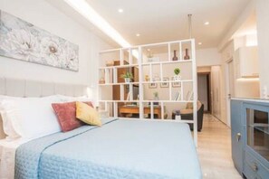 1 bedroom, iron/ironing board, WiFi, bed sheets - Bethy's #2|Studio - One Bedroom Apartment, Sleeps 2 (Corfu)