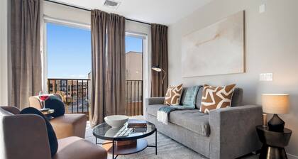 Luxury 2BR Apt + Work-From-Home Space