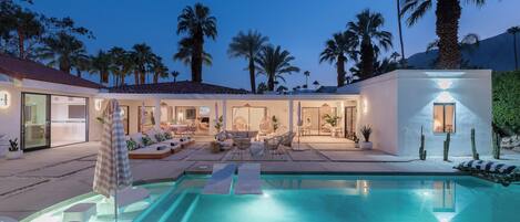 Una piscina climatizada