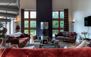 华丽独立别墅 | 起居区