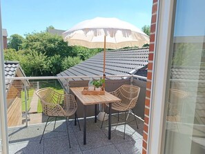 Blick von der Unterkunft