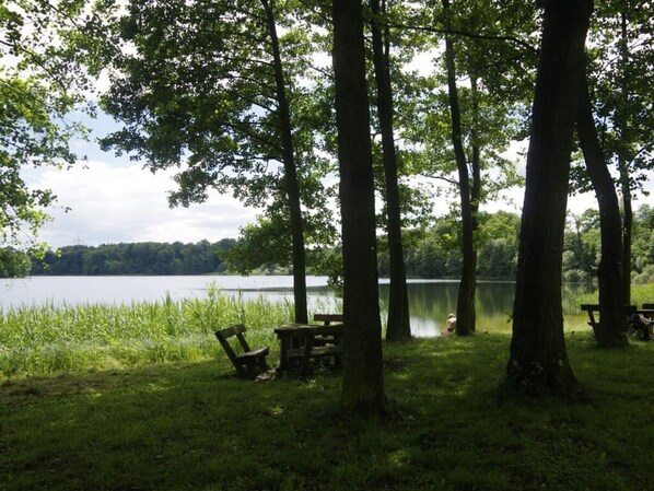 Property grounds - Castle View at Weisdin Castle (Blumenholz)