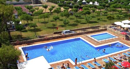 Wooden Bungalow in a Campground