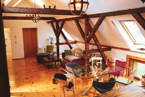 Interior - Historic retro loft near Potsdam, Garten+Seenah (Schwielowsee)