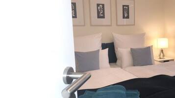 Mobile Unterkunft | 1 Schlafzimmer, Bügeleisen/Bügelbrett