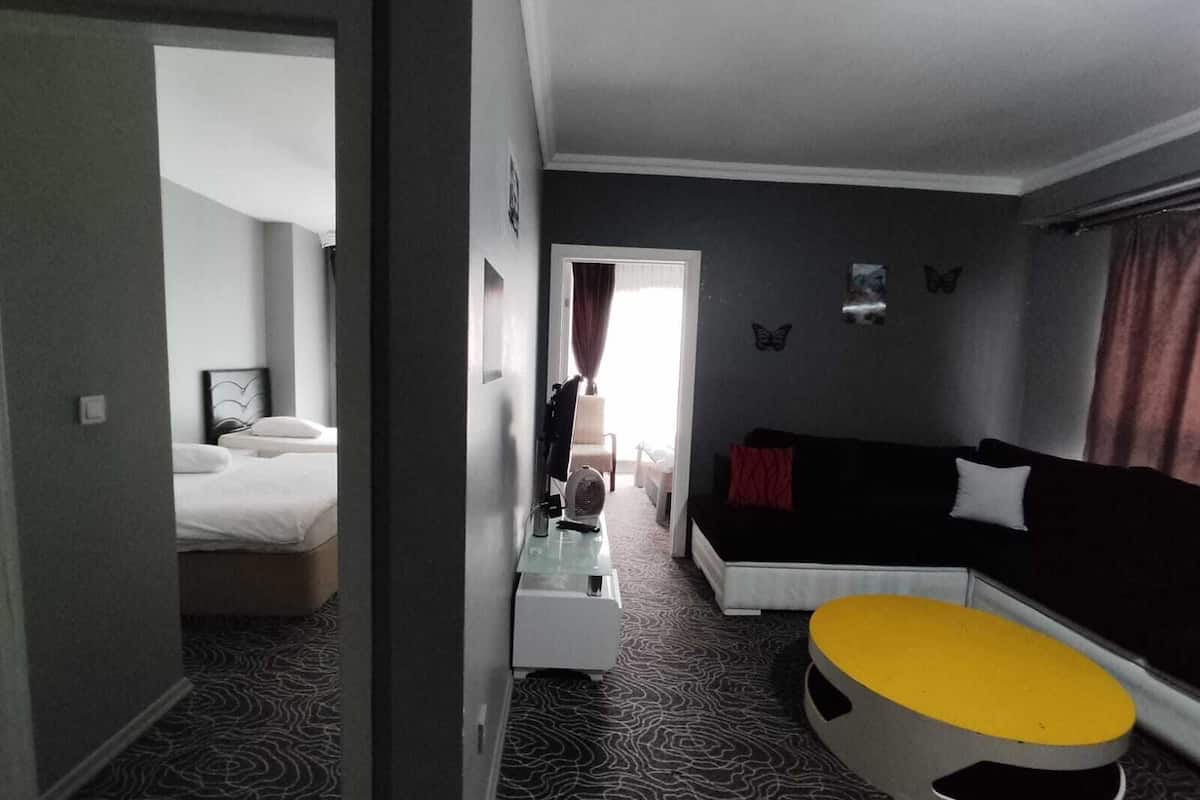 Casa Business | Zona de estar | Televisión LED de 43 pulgadas con canales por cable