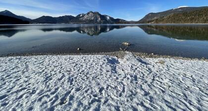 Peakini at Walchensee