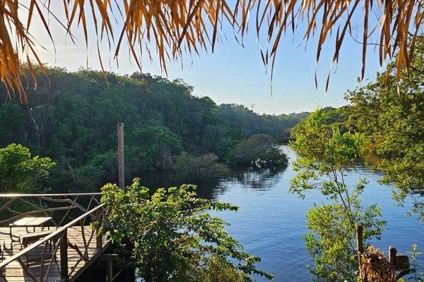 Utsikt fra overnattingsstedet