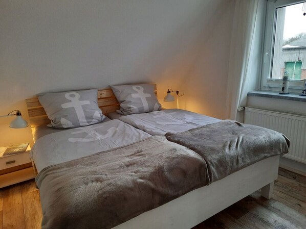 2 bedrooms, individually furnished