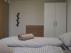 2 bedrooms, individually furnished