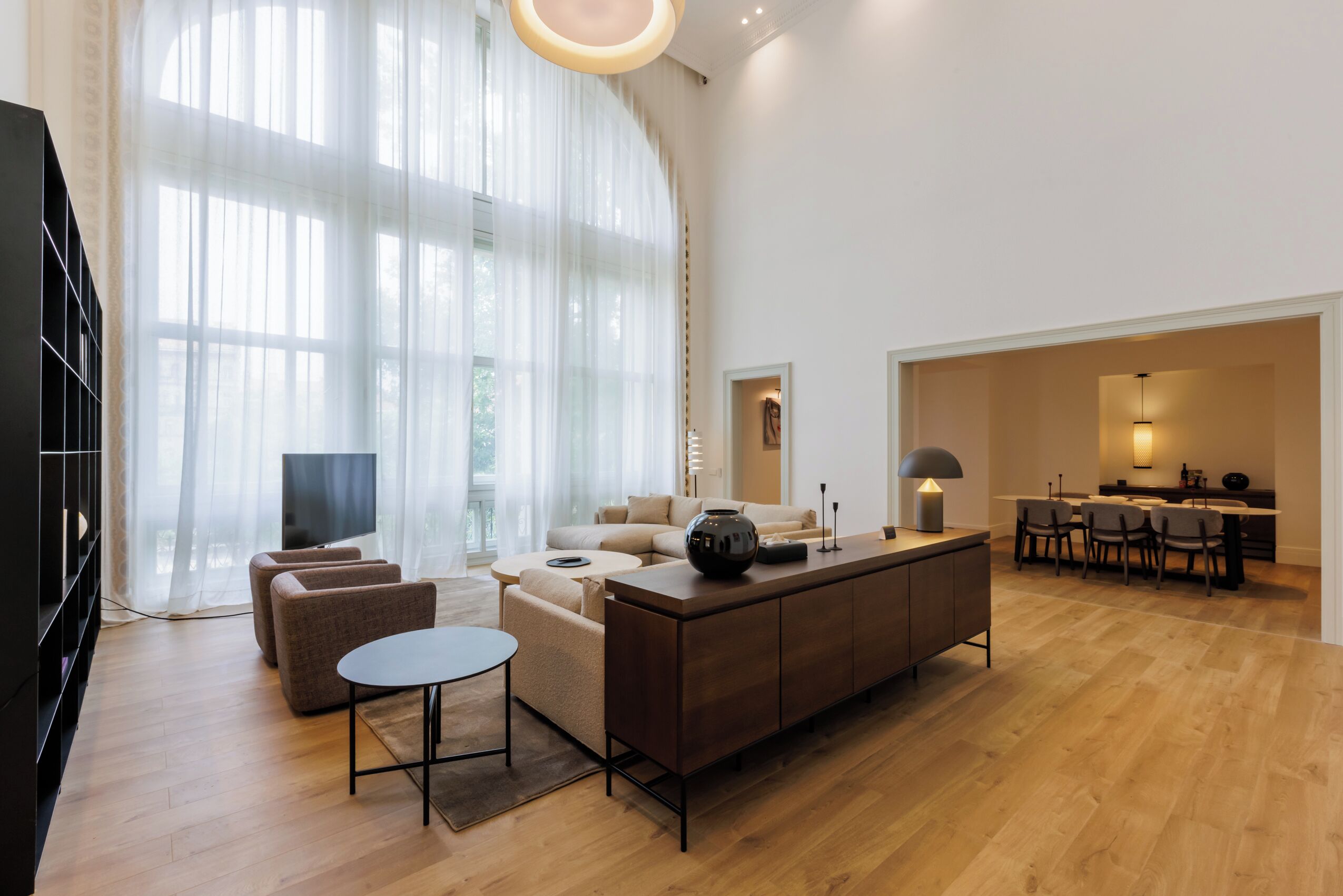 Presidential Suite, 2 Bedrooms | Living room