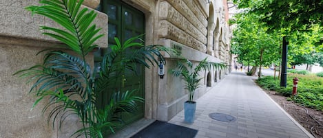 Façade de lâhĂ©bergement