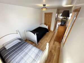 3 bedrooms, iron/ironing board, travel cot, WiFi