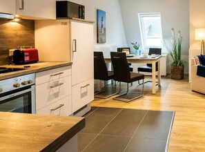 House | Private kitchen - Holiday Apartment Perle 3 (Norden)