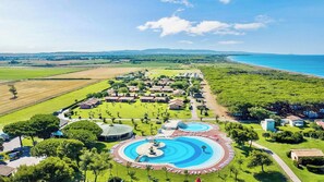 Aerial view - Village with pool in Montalto Marina (Montalto di Castro)