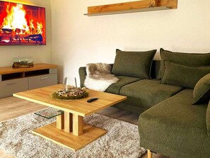 Living area - Wellness Holiday Home Bergheide (Michendorf)
