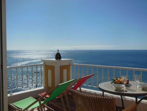 Blick von der Unterkunft