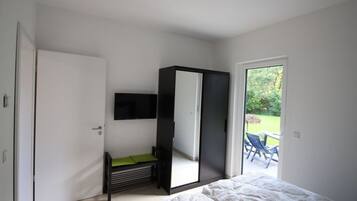 Ferienhaus | 1 Schlafzimmer, individuell eingerichtet, Bettwäsche