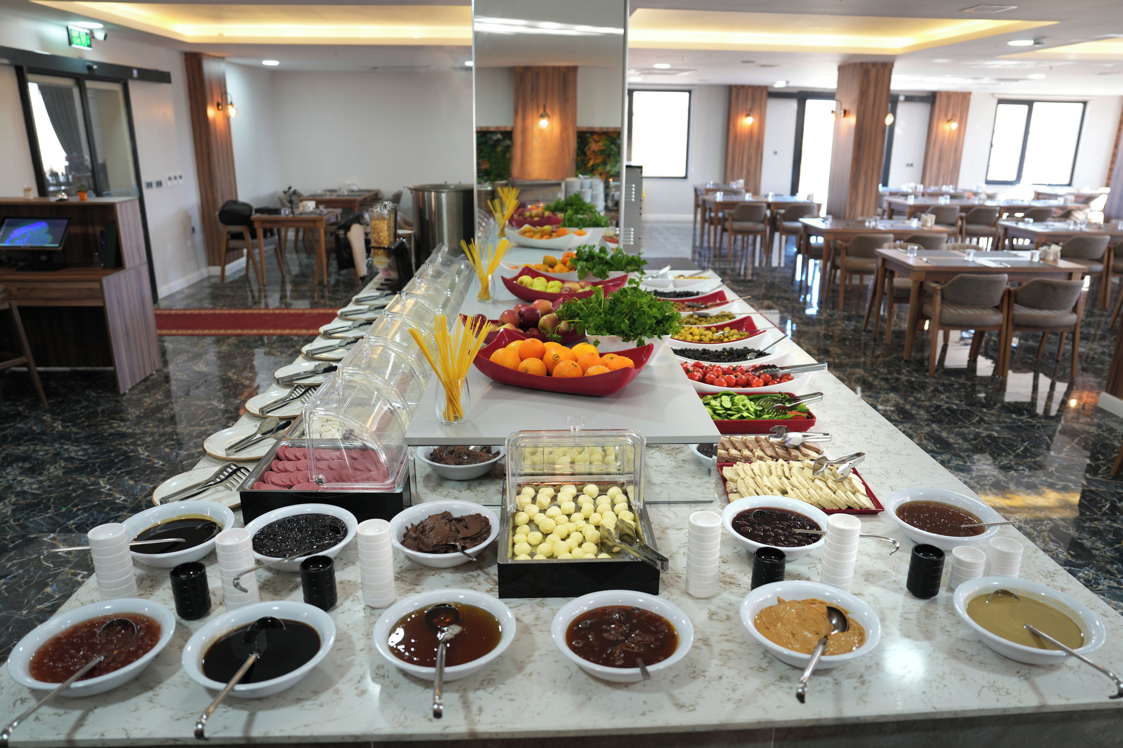 Breakfast buffet
