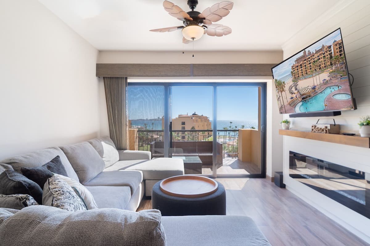 Condo, Multiple Beds, Balcony, Ocean View (Princesa De Peñasco B 508) | Living area