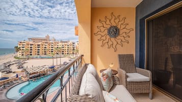 Apartment, Mehrere Betten, Balkon, Meerblick (Princesa De Peñasco E 407) | Unterkunftsgelände