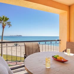 Apartment, Mehrere Betten, Balkon, Meerblick (Princesa De Peñasco A 201) | Speisen im Freien