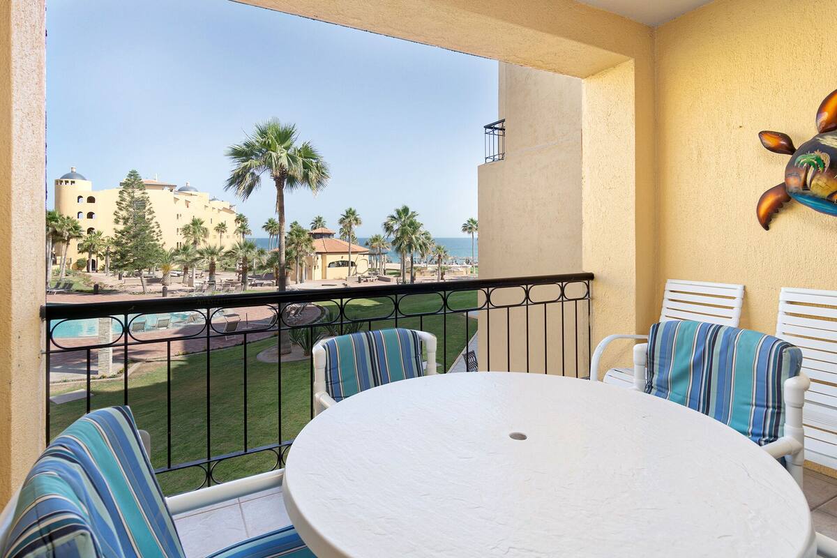 Appartement, Meerdere bedden, balkon, uitzicht op zee (Princesa De Peñasco B 207) | Buiten dineren