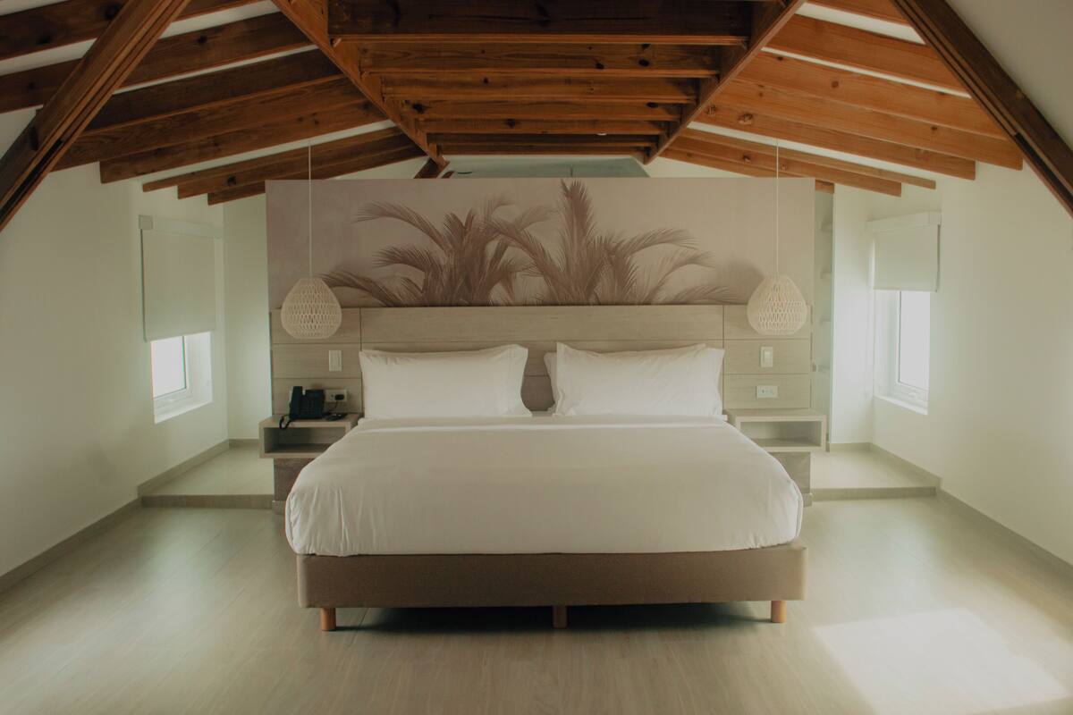 Suite familiar | Caja fuerte, cortinas opacas, cunas gratuitas y wifi gratis