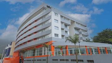 Fassade der Unterkunft