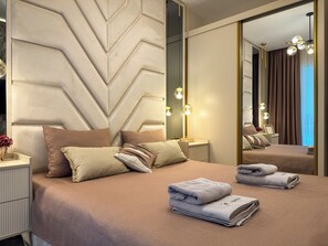 1 chambre, fer et planche à repasser, Wi-Fi, draps fournis