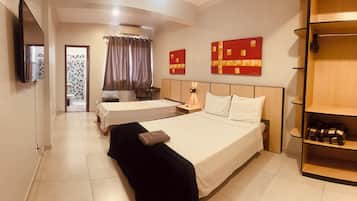 经典双人房, 城市景观 | 免费 WiFi