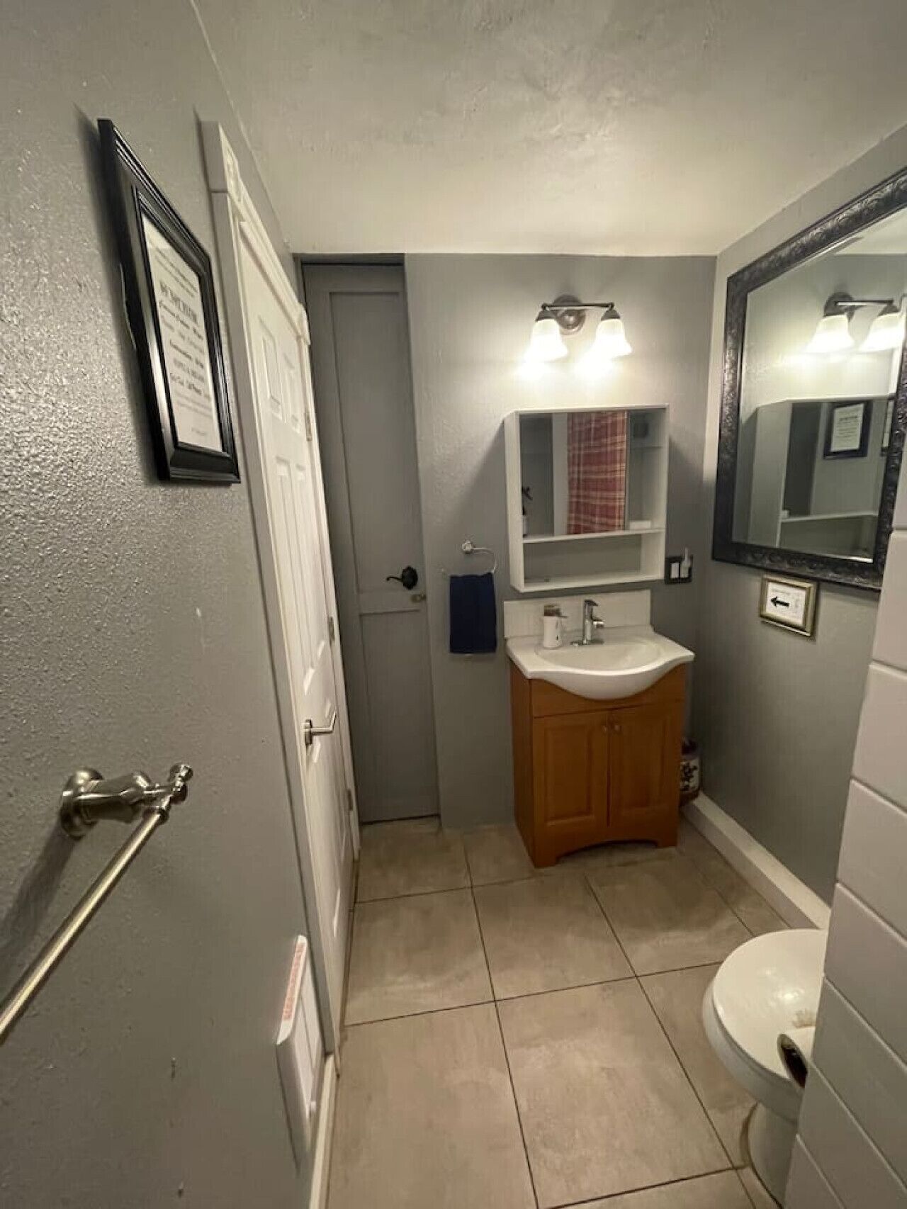 Haartrockner, Seife, Shampoo