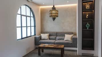 Queen Suite with Garden View | Zona de estar