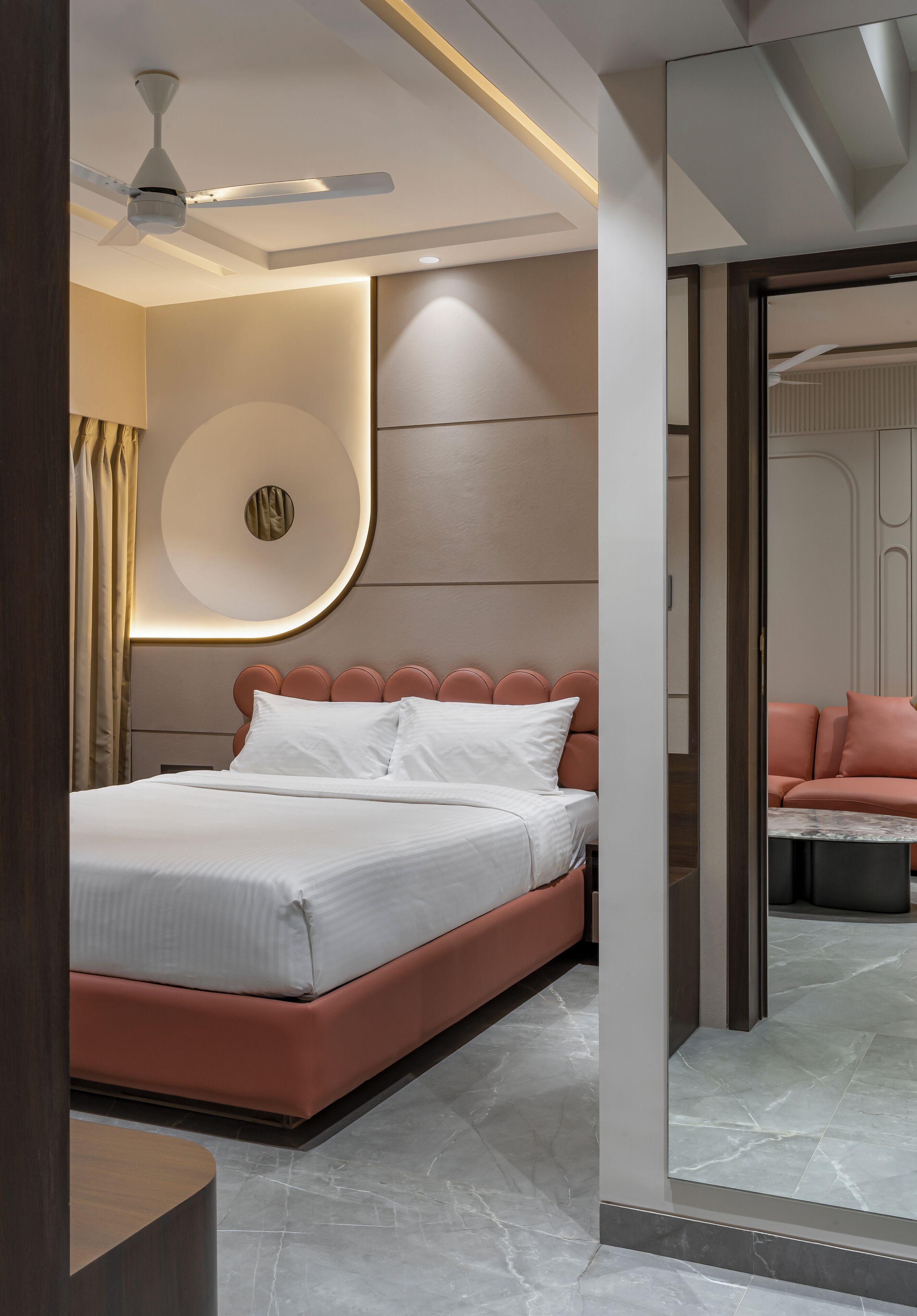 In-room safe, desk, laptop workspace, blackout drapes