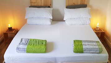 3 bedrooms, individually furnished