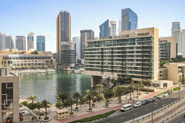 Comfort-Apartment, 1 King-Bett | Blick auf die Stadt