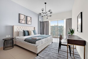 尊爵公寓 | 埃及棉床單、高級寢具、記憶床墊、客房內保險箱