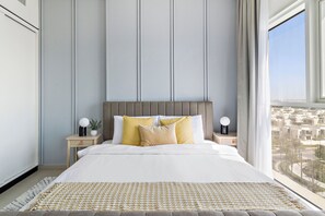 Appartement Design | 1 chambre, draps en coton égyptien, literie de qualité supérieure