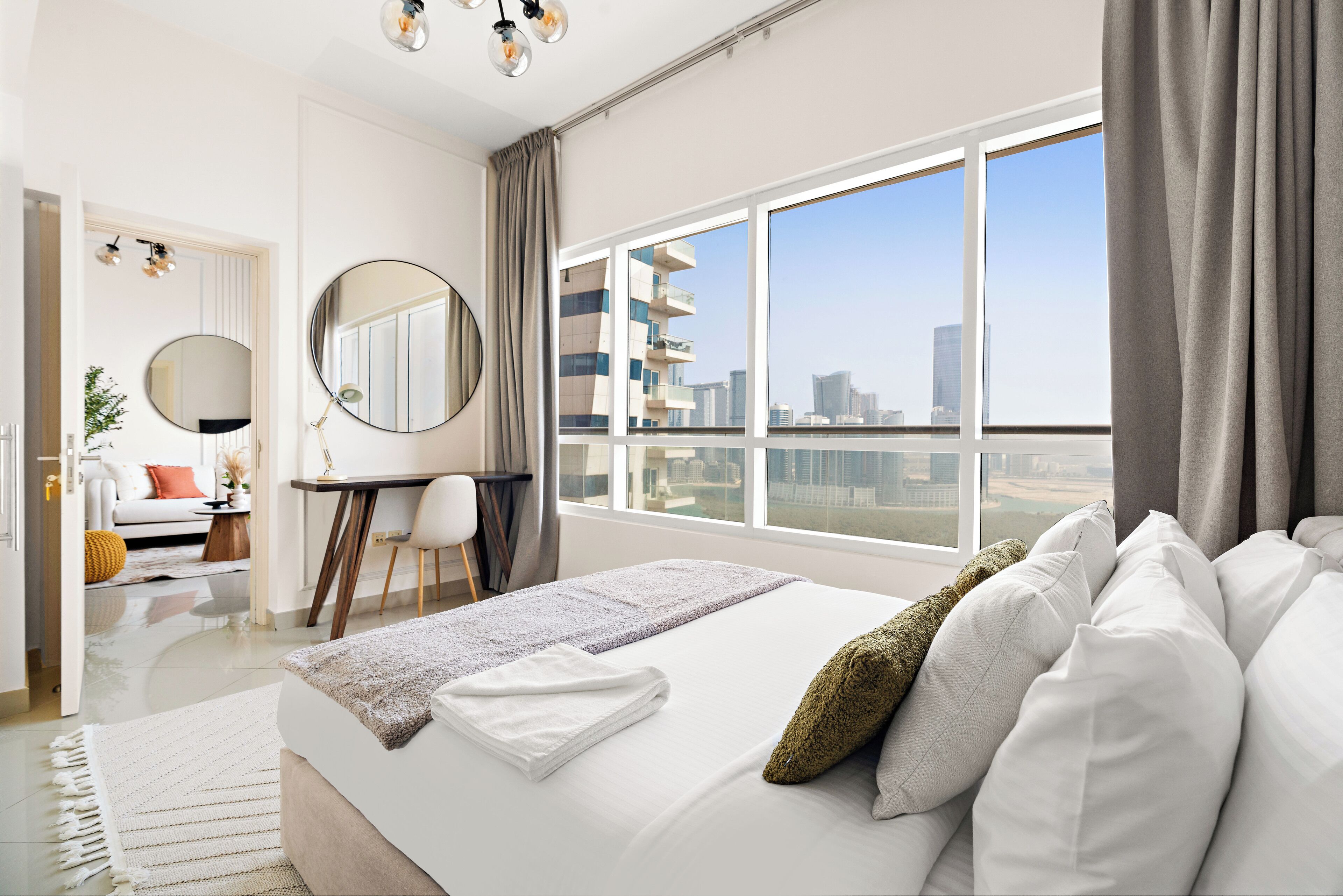 Executive Apartment | 2 bedrooms, Egyptian cotton sheets, premium bedding, memory-foam beds