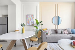 Living area - Silkhaus Harbour Gate Towers (Dubai)