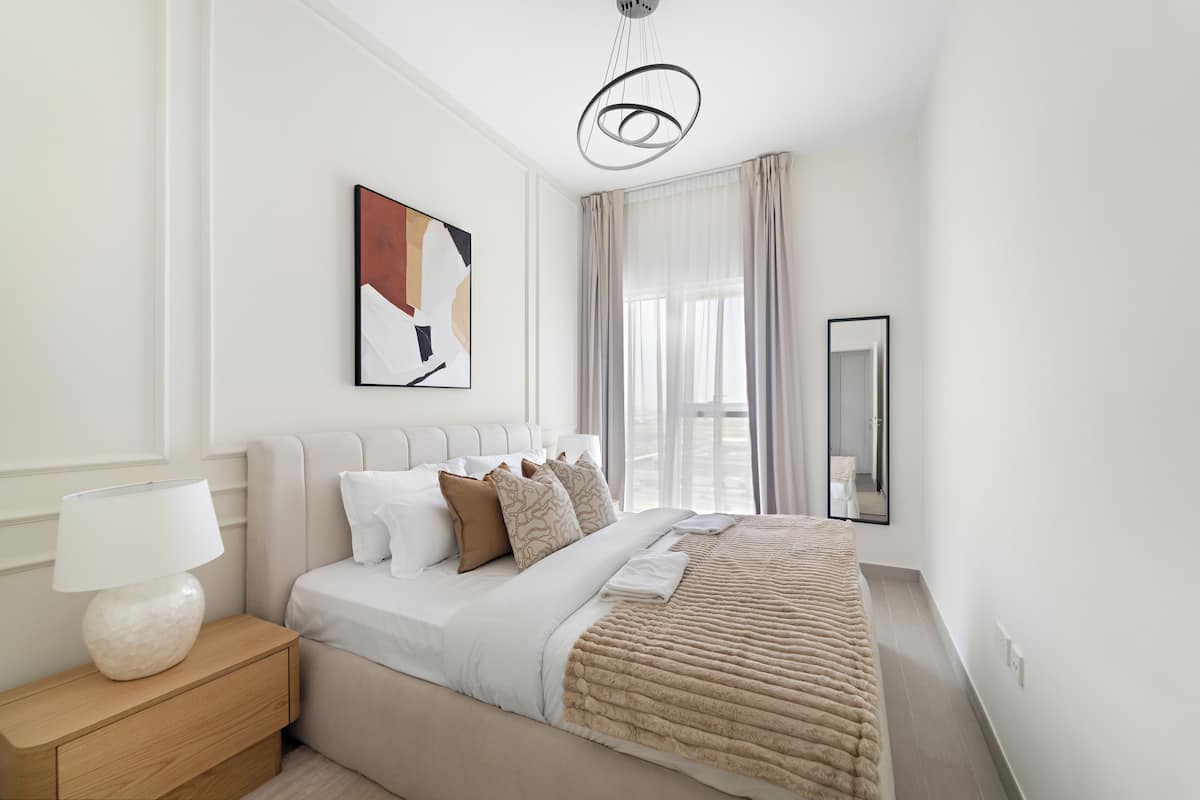 Premier-Apartment | 1 Schlafzimmer, Bettwäsche aus ägyptischer Baumwolle