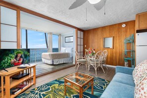 Condo, 1 cama Queen e sofá-cama (Kona Magic Sands#208) | 1 quarto