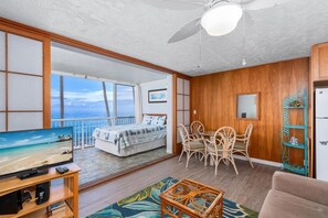 公寓客房, 1 張加大雙人床和 1 張沙發床 (Kona Magic Sands#208) | 1 間臥室