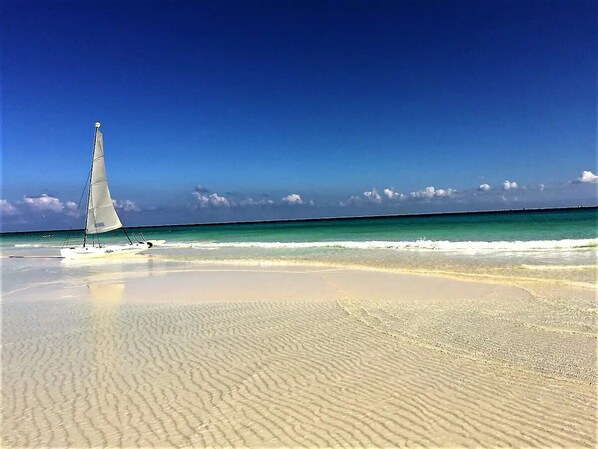 Beach nearby, beach towels