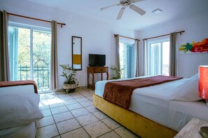 4 bedrooms, in-room safe, iron/ironing board, free WiFi