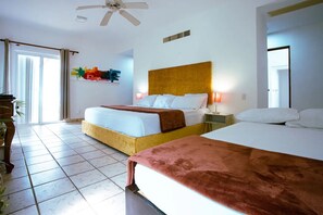 4 habitaciones y caja de seguridad en la habitación 